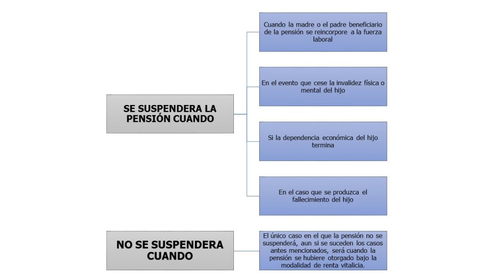 SUSPENSIÓN DE LA PENSIÓN