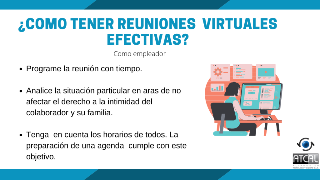 ¿Cómo tener reuniones virtuales efectivas?