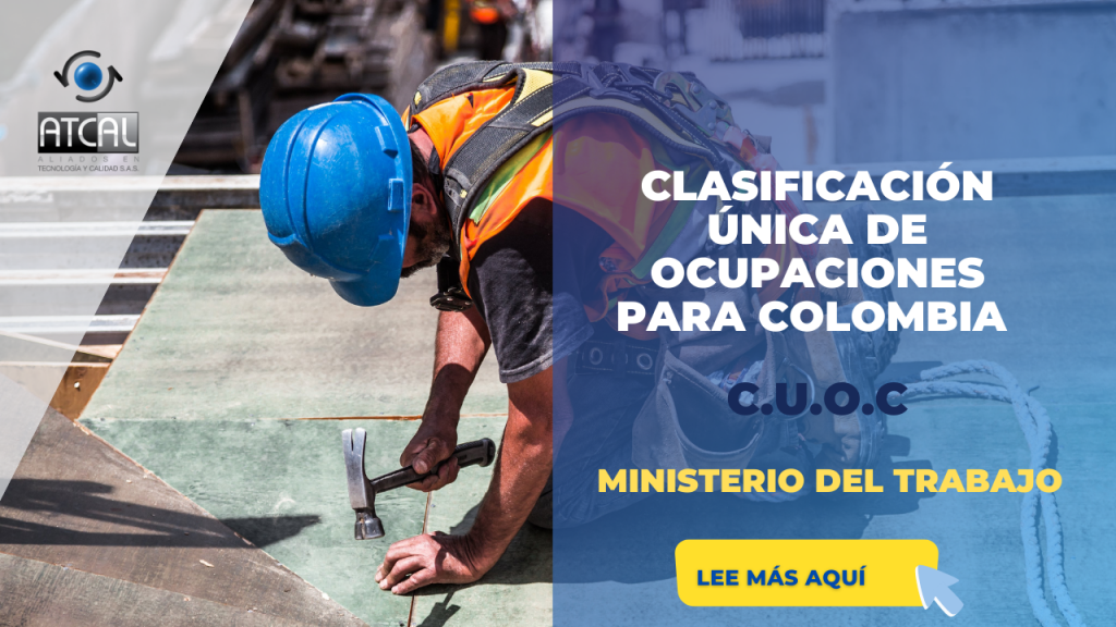 DECRETO 654 DE 2021 CLASIFICACIÓN ÚNICA DE OCUPACIONES PARA COLOMBIA -CUOC