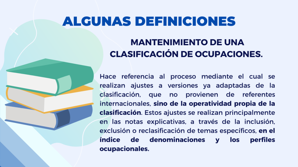 DECRETO 654 DE 2021 CLASIFICACIÓN ÚNICA DE OCUPACIONES PARA COLOMBIA -CUOC Definiciones