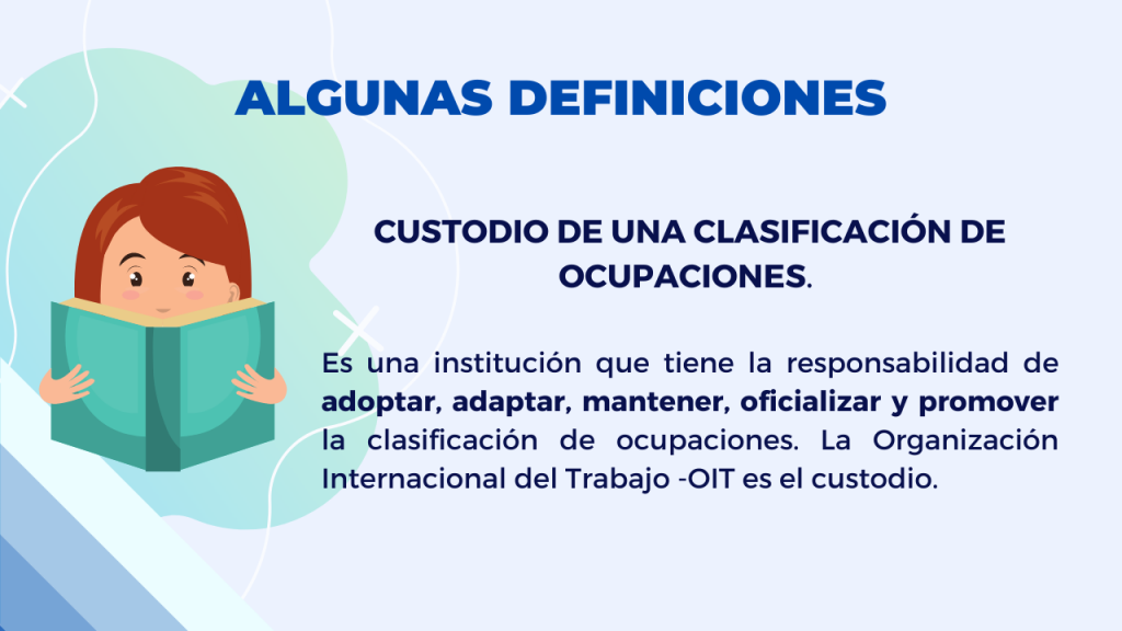 DECRETO 654 DE 2021 CLASIFICACIÓN ÚNICA DE OCUPACIONES PARA COLOMBIA -CUOC Definiciones