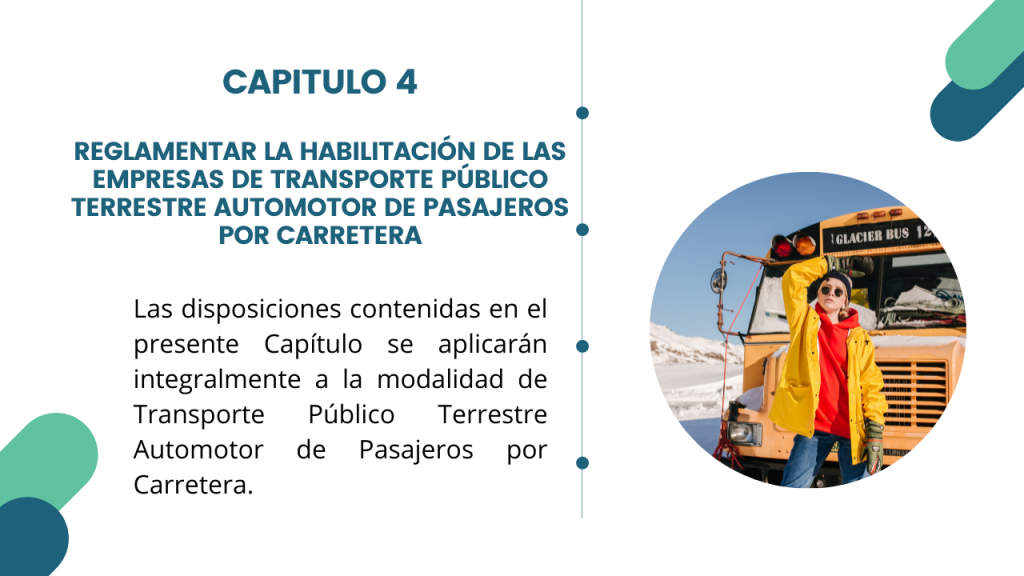 Estructura del Decreto Único del sector transporte- Libro 2 Capitulo 4