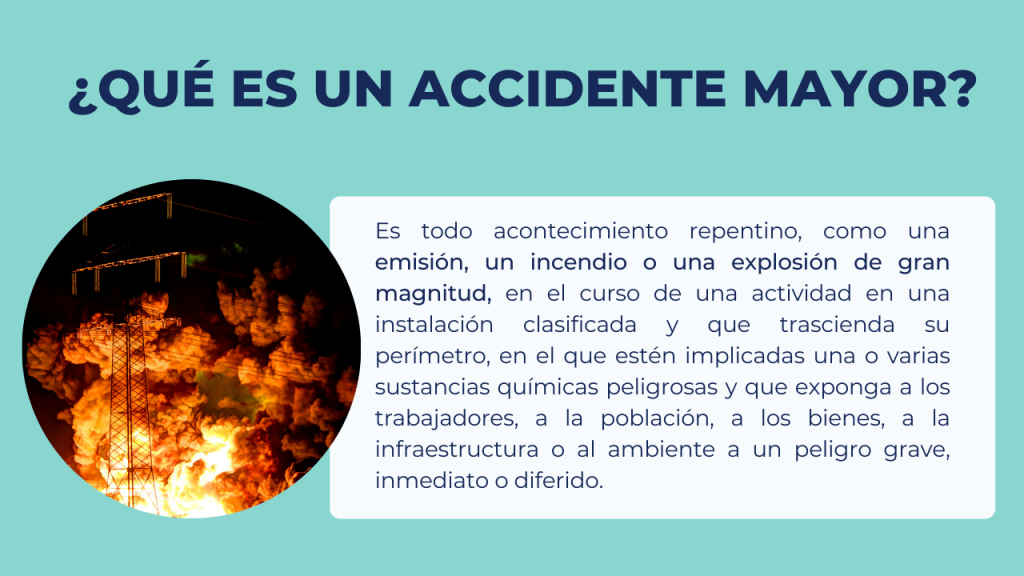 ADOPCIÓN DEL PROGRAMA DE PREVENCIÓN DE ACCIDENTES MAYORES 
¿Qué es un accidente mayor?
