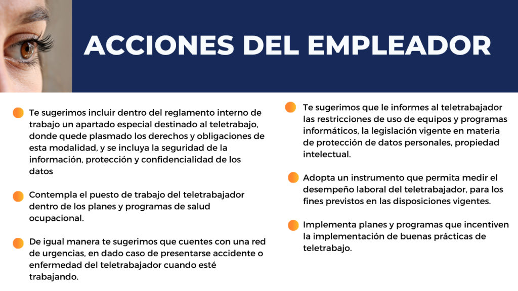 Acciones empleador