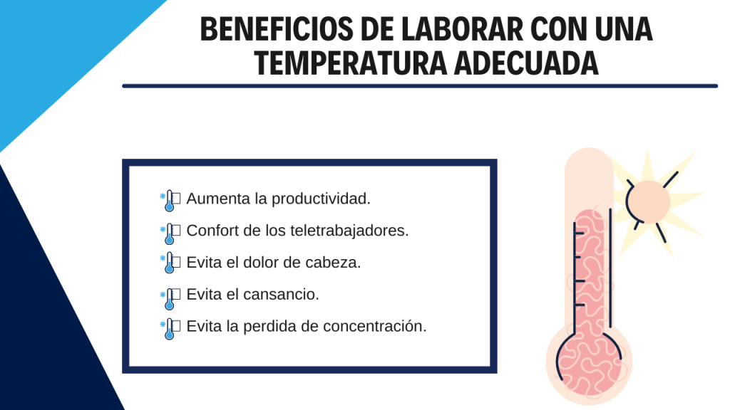 Beneficios de trabajar con temperatura adecuada