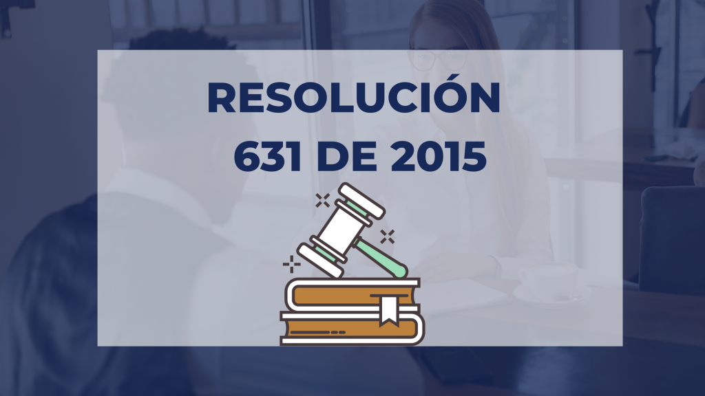 RESOLUCIÓN 631 DE 2015