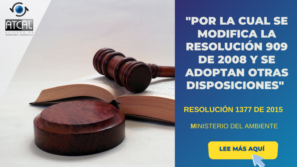 RESOLUCIÓN 1377 DE 2015