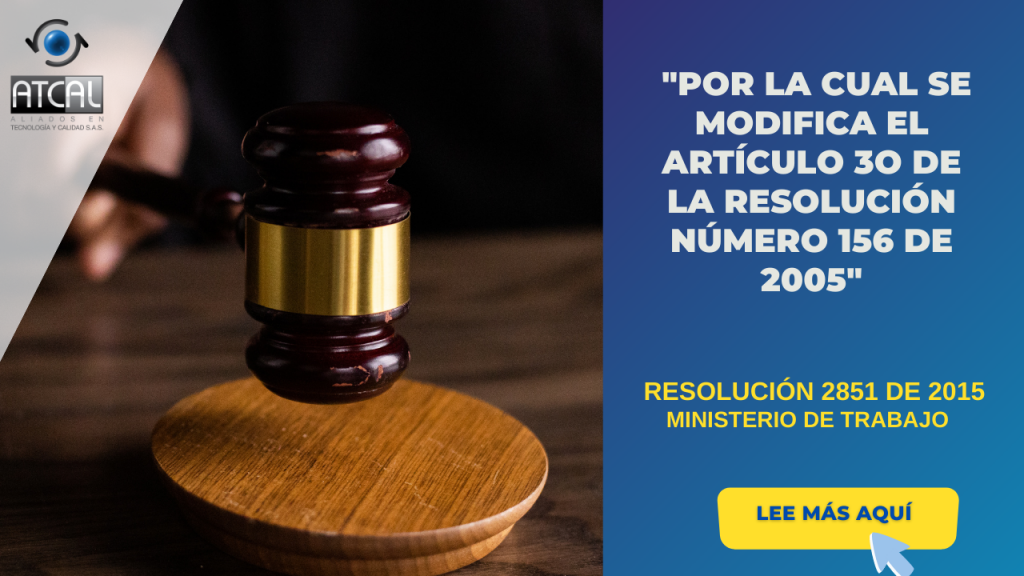 RESOLUCIÓN 2851 DE 2015