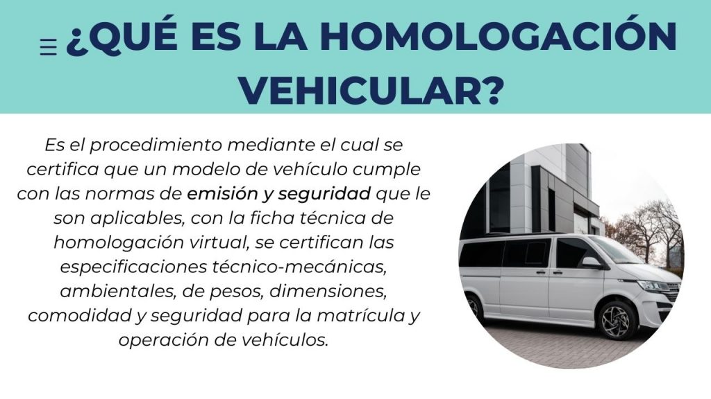 homologación de vehiculos
