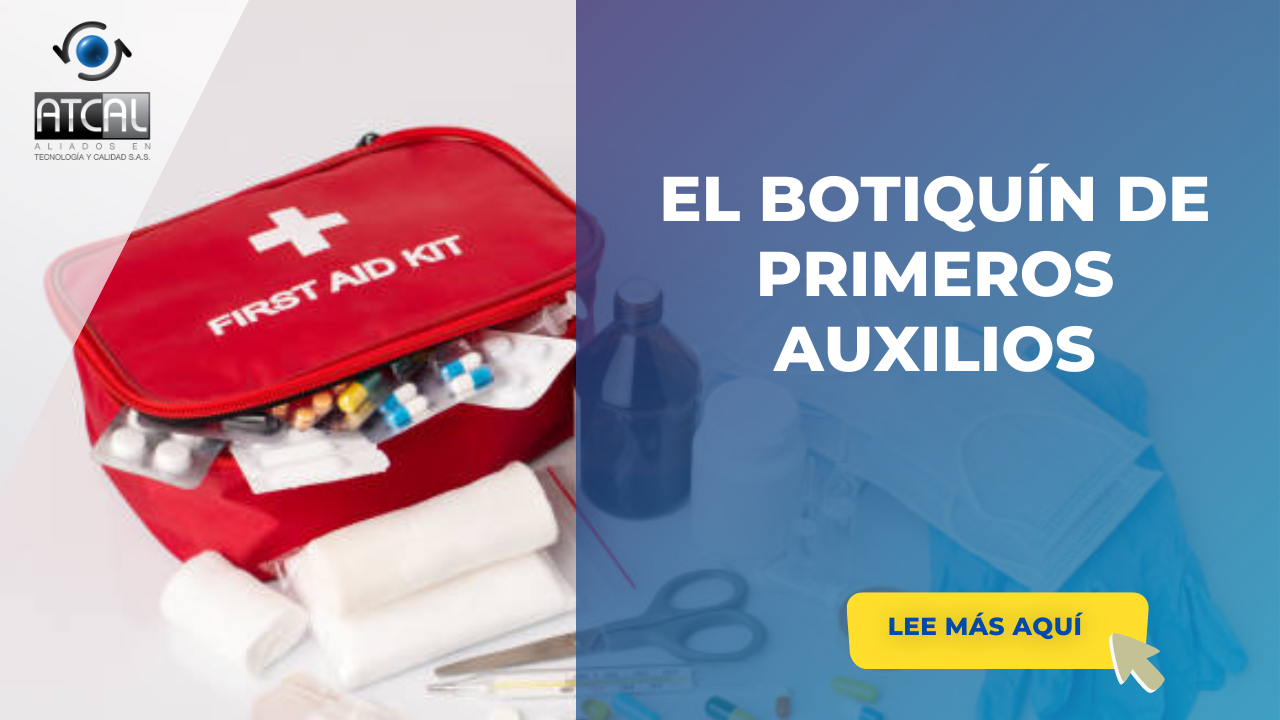 Botiquín / Kit Primeros Auxilios con Insumos Tipo Bolso