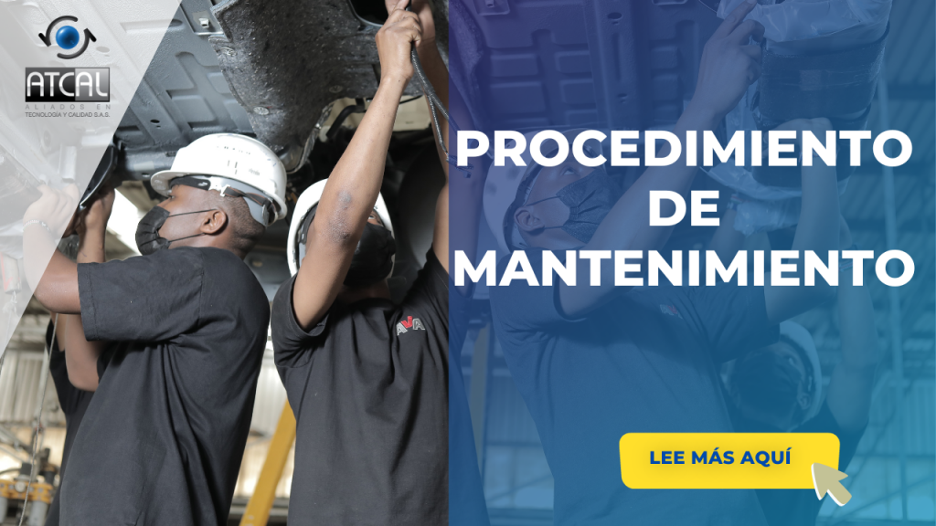 PROCEDIMIENTO DE MANTENIMIENTO