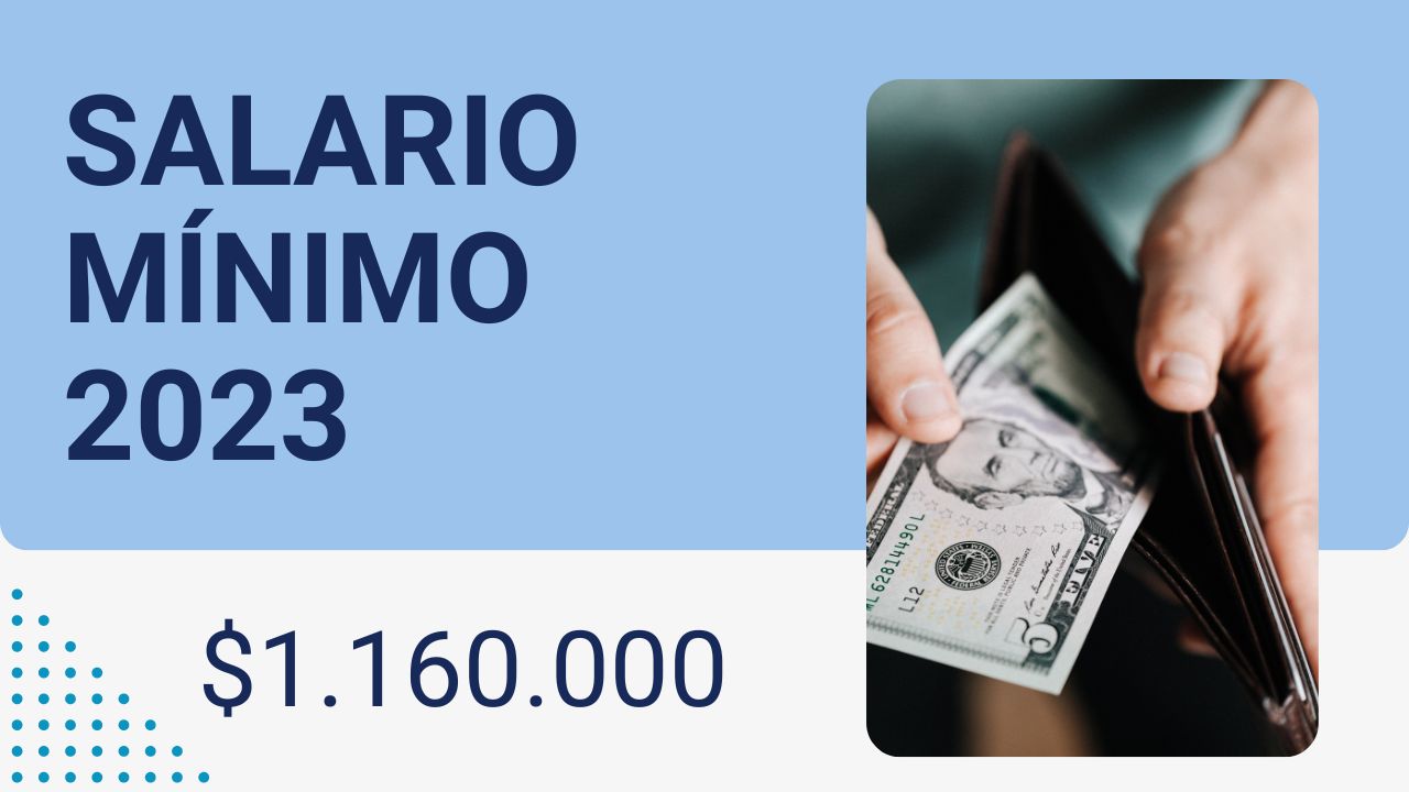 CONOCE CUÁL ES EL SALARIO MÍNIMO MENSUAL LEGAL EN COLOMBIA PARA EL 2023