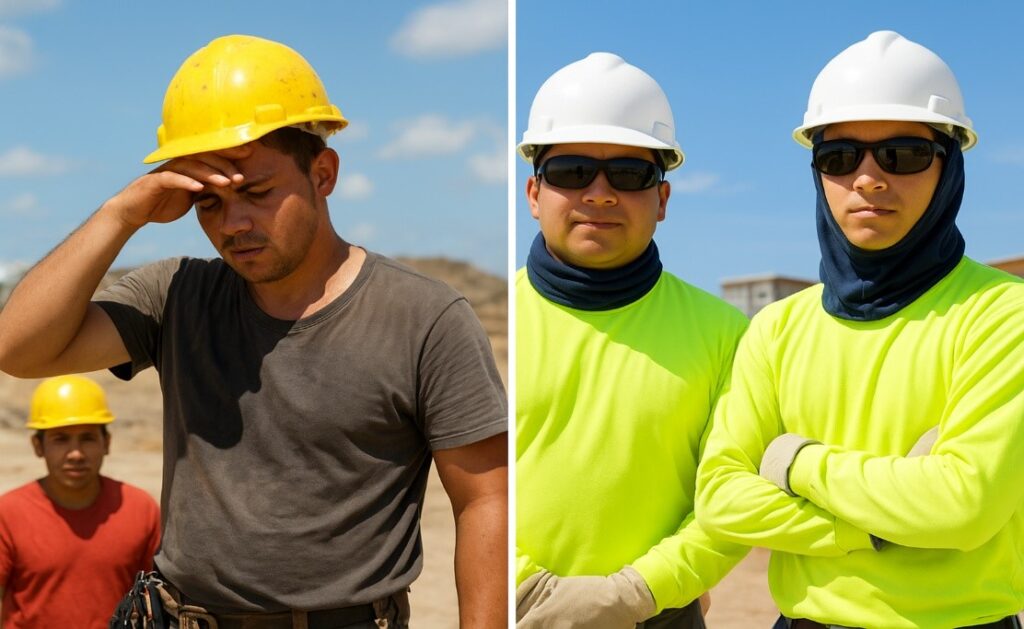 RIESGOS LABORALES BAJO EL SOL